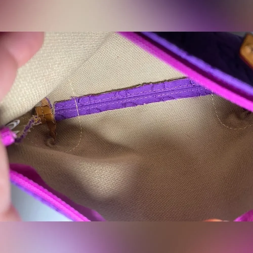 Vintage Purple Multipurpose Pouch